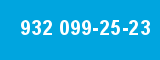 932 099-25-23 932 099-25-23